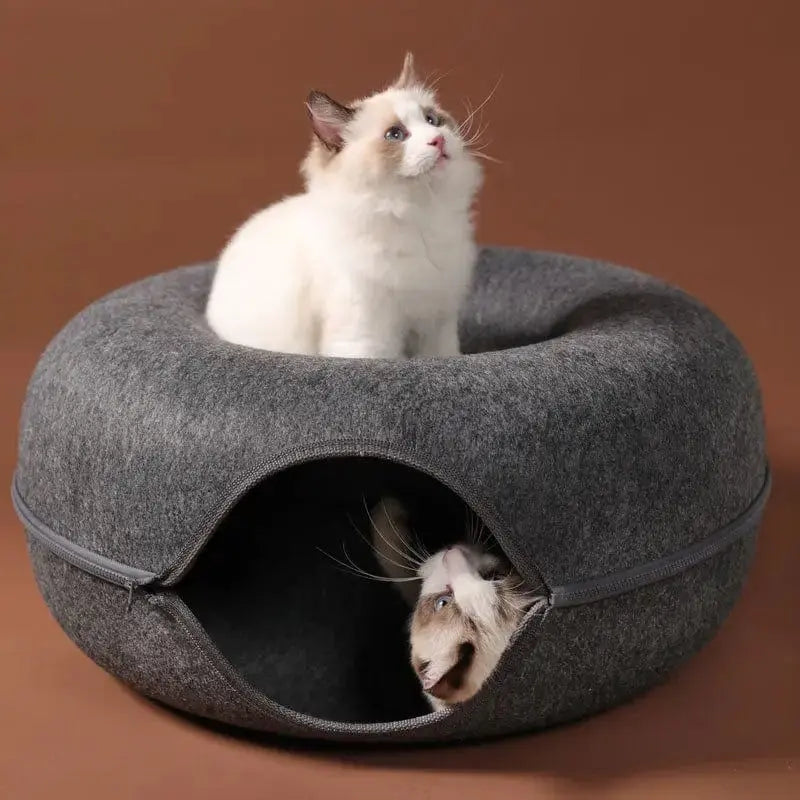 Interactive Cat Bed and Tunnel Toy Trendwaves