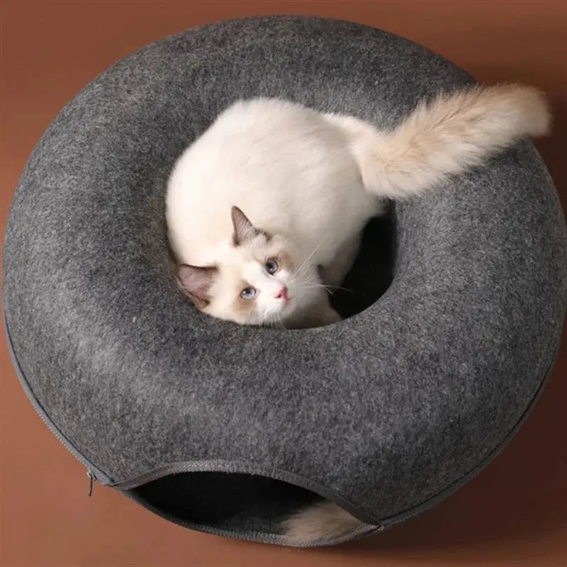 Interactive Cat Bed and Tunnel Toy Trendwaves